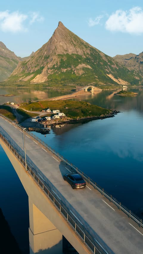 Instagram post by @itsnedkelly for Polestar. Caption reads: [...] the Rings world. Whipped around in our....