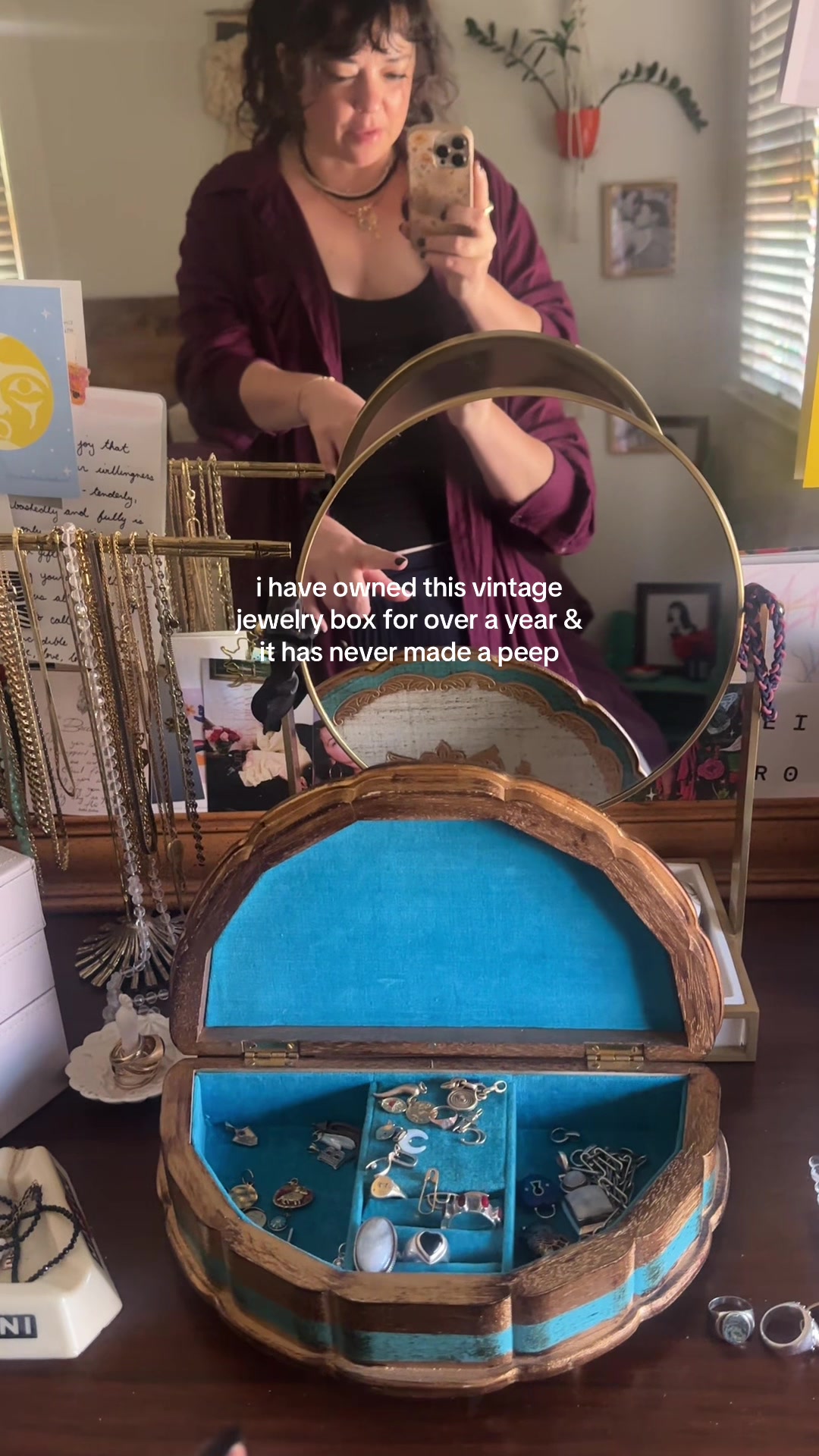 TikTok post by @thebeccamurray for etsy. Caption reads: i just looked back at the description on @Etsy and....