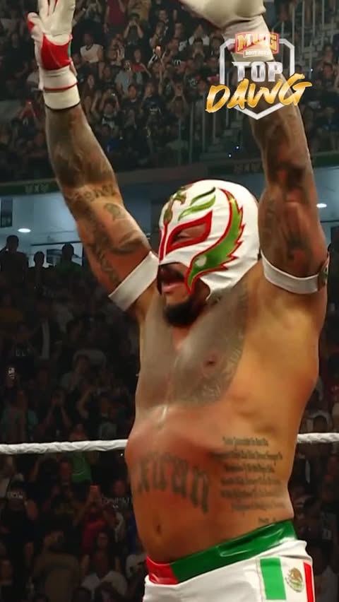 Instagram post by @619iamlucha for WWE. Caption reads: @619iamlucha is the #WWERaw Top Dawg of the Week!....