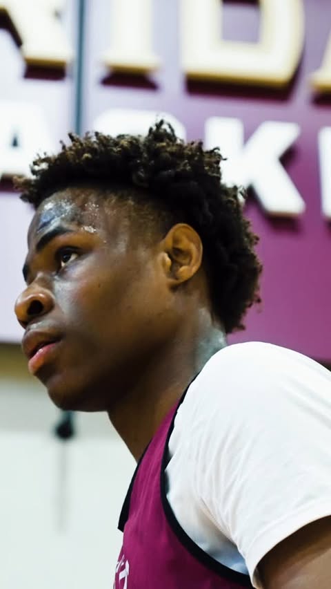 Instagram post by @fsuhoops for Truist. Caption reads: [...] on. Notre Dame up next. #connected | @truist.