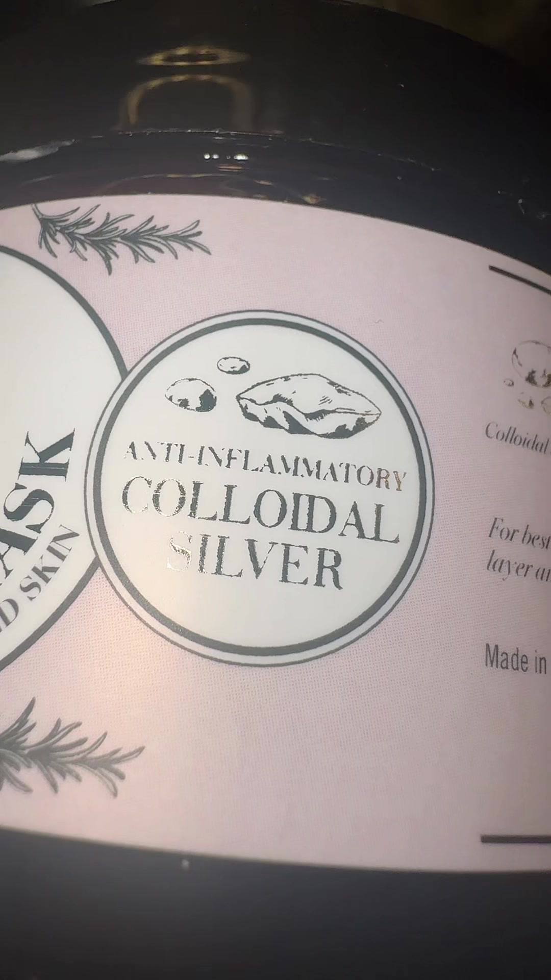 TikTok post by @chloemusic.xo for Napiers. Caption reads: @Napiers The Herbalists #napiers #skincare [...].