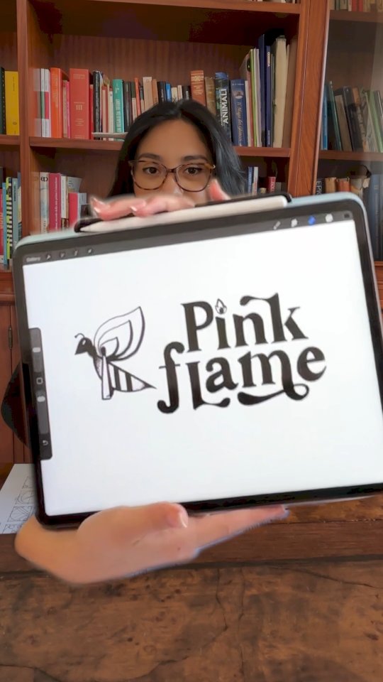 Instagram post by @sandracreatess for Envato. Caption reads: Not every brand designer can illustrate ✍️ – and....