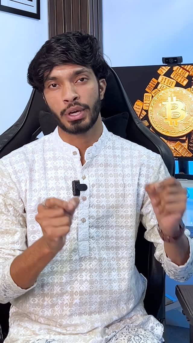 Instagram post by @deepak_daiya2.0 for CoinDCX. Caption reads: Grow Your Portfolio This Diwali With CoinDCX....