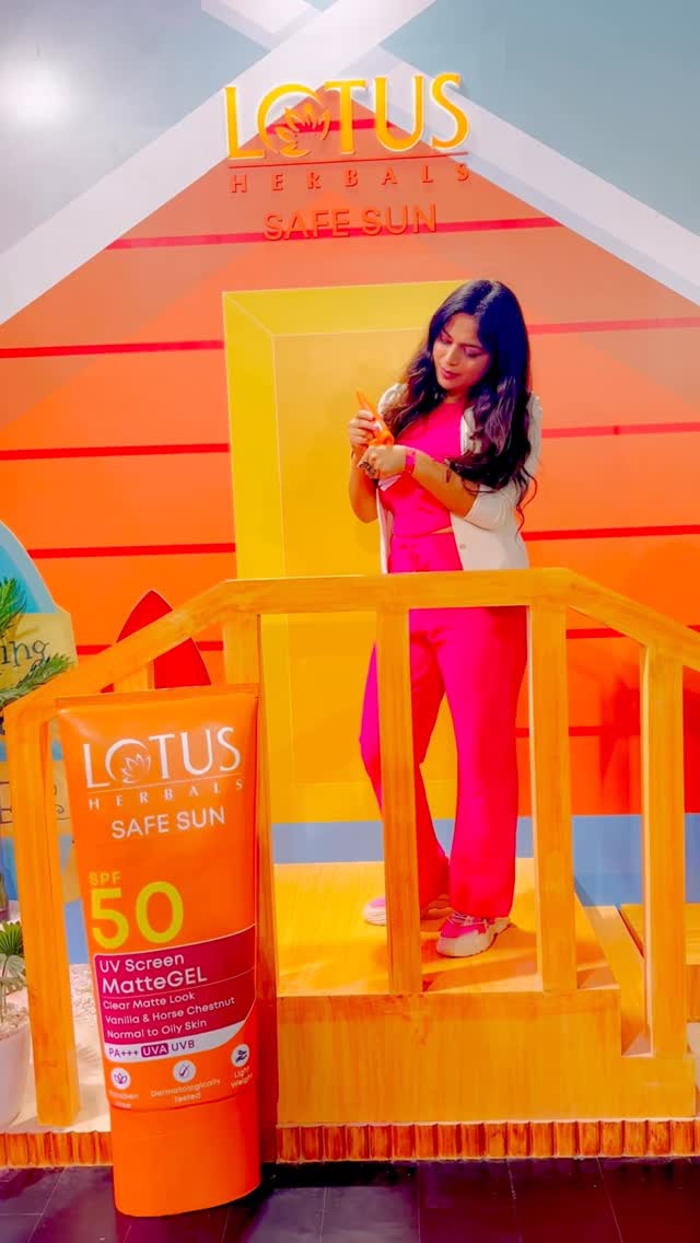 Instagram post by @twinklesehgal2608 for Lotus Herbals. Caption reads: Not just an essential but a companion....