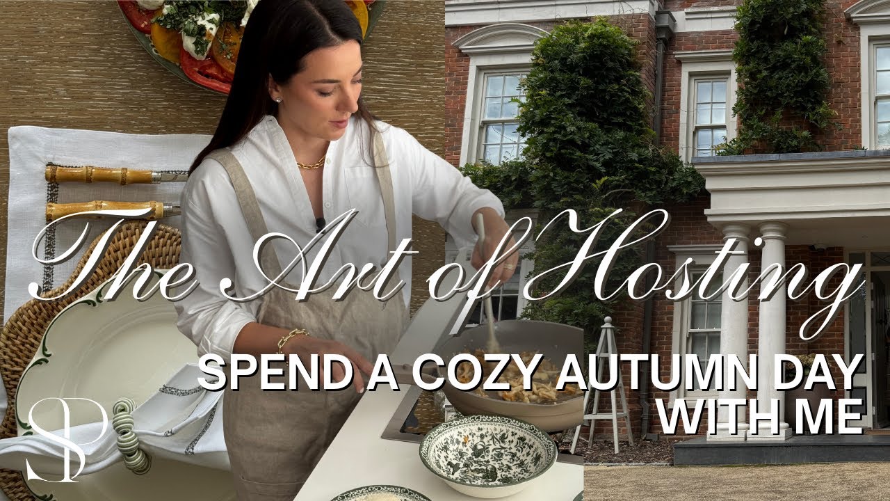 YouTube post by @sophiepatersoninteriorsltd for Addison Ross. Caption reads: A COZY AUTUMN DAY WITH SOPHIE PATERSON | ENGLISH....