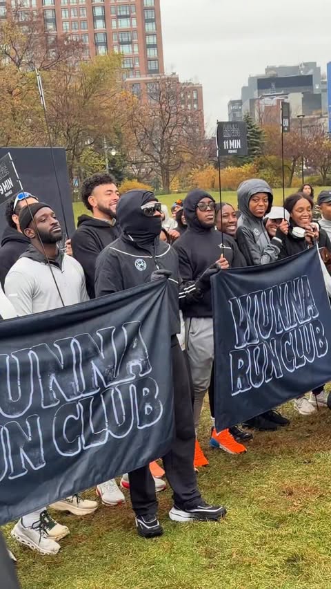 Instagram post by @wunnarun for Live Nation. Caption reads: Gunna’s Wunna Run Club is touring the world. Find....