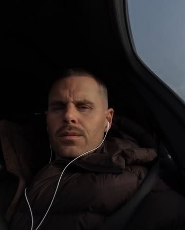 Instagram post by @mr.danielocean for BMW. Caption reads: My winter i4 @bmwcanada - #partner #bmw #bmwinsta....