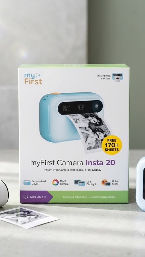 Instagram post by @byana.marketing for myFirst. Caption reads: [...] been more fun! So excited to try the myFirst....