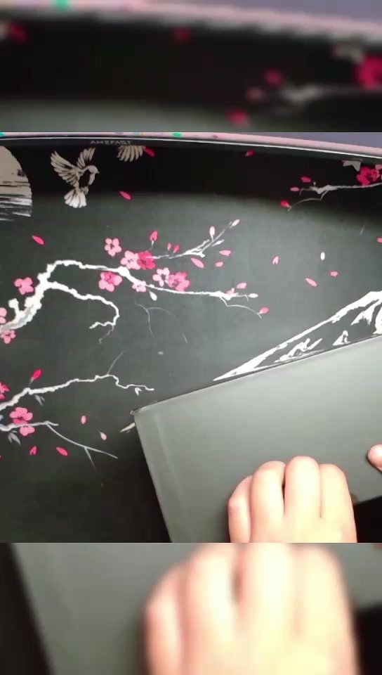 TikTok post by @arne.tv for nyfter. Caption reads: Nyfter Headset Unboxing🤩@Nyfter #fyyyyyyy [...].