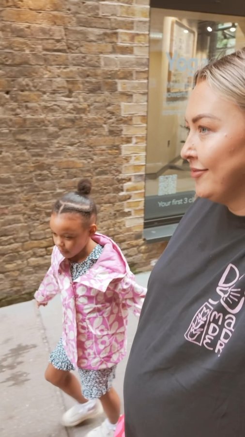 Instagram post by @laura.l.byrne for Orla Kiely. Caption reads: [...] days together 🌸with @regattaoutdoors....