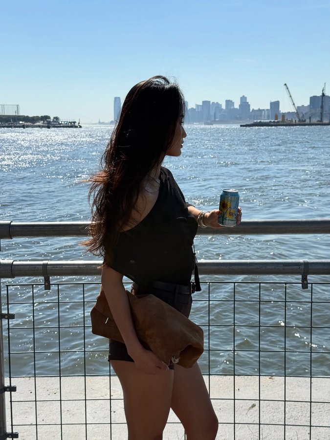 Instagram post by @isabeltan for LaCroix Water. Caption reads: [...] can. Nothing hits quite like a cold....