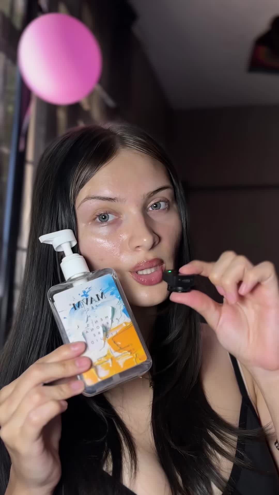 TikTok post by @ceceiliamarieee for MAVM. Caption reads: No more musty nuts with @MAVM Plant based & ph....