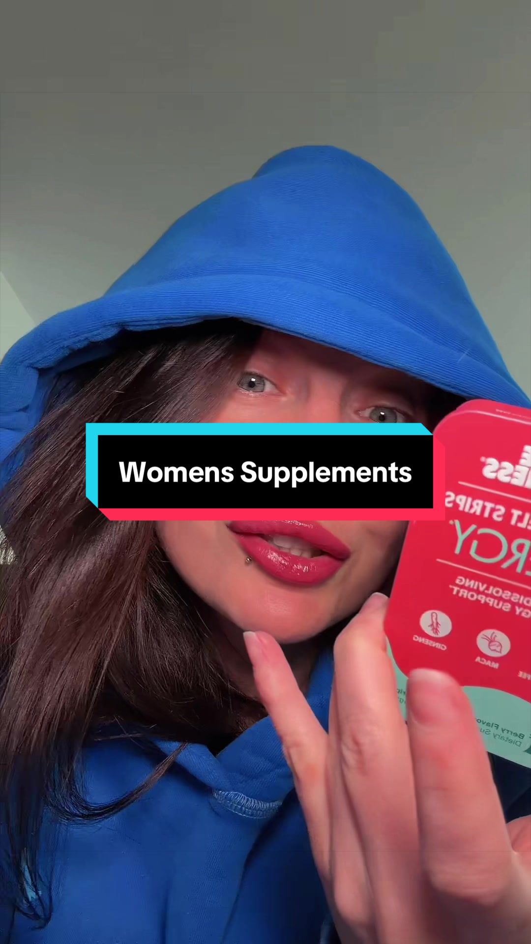 TikTok post by @girlmamaaffiliatetts for Love Wellness. Caption reads: [...] #bloating #tiktokshopspringglowup....