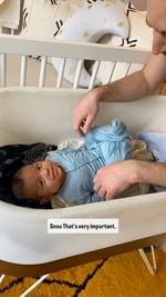 Instagram post by @brookedevard for Doona. Caption reads: When it came to creating our baby registry, it’s....