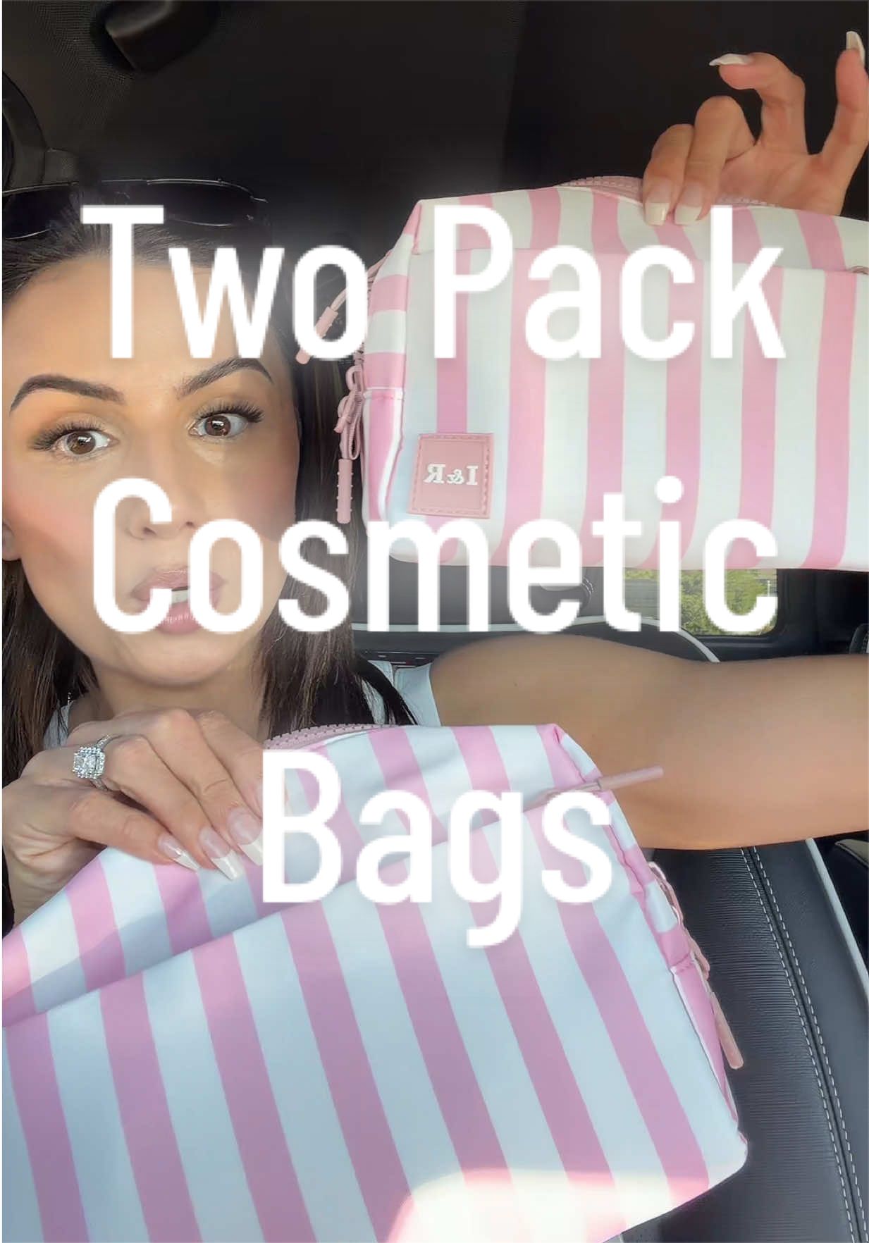TikTok post by @shop.with.selena for Iris And Rainbow. Caption reads: This is for the girls with ALOT of stuff! I can....