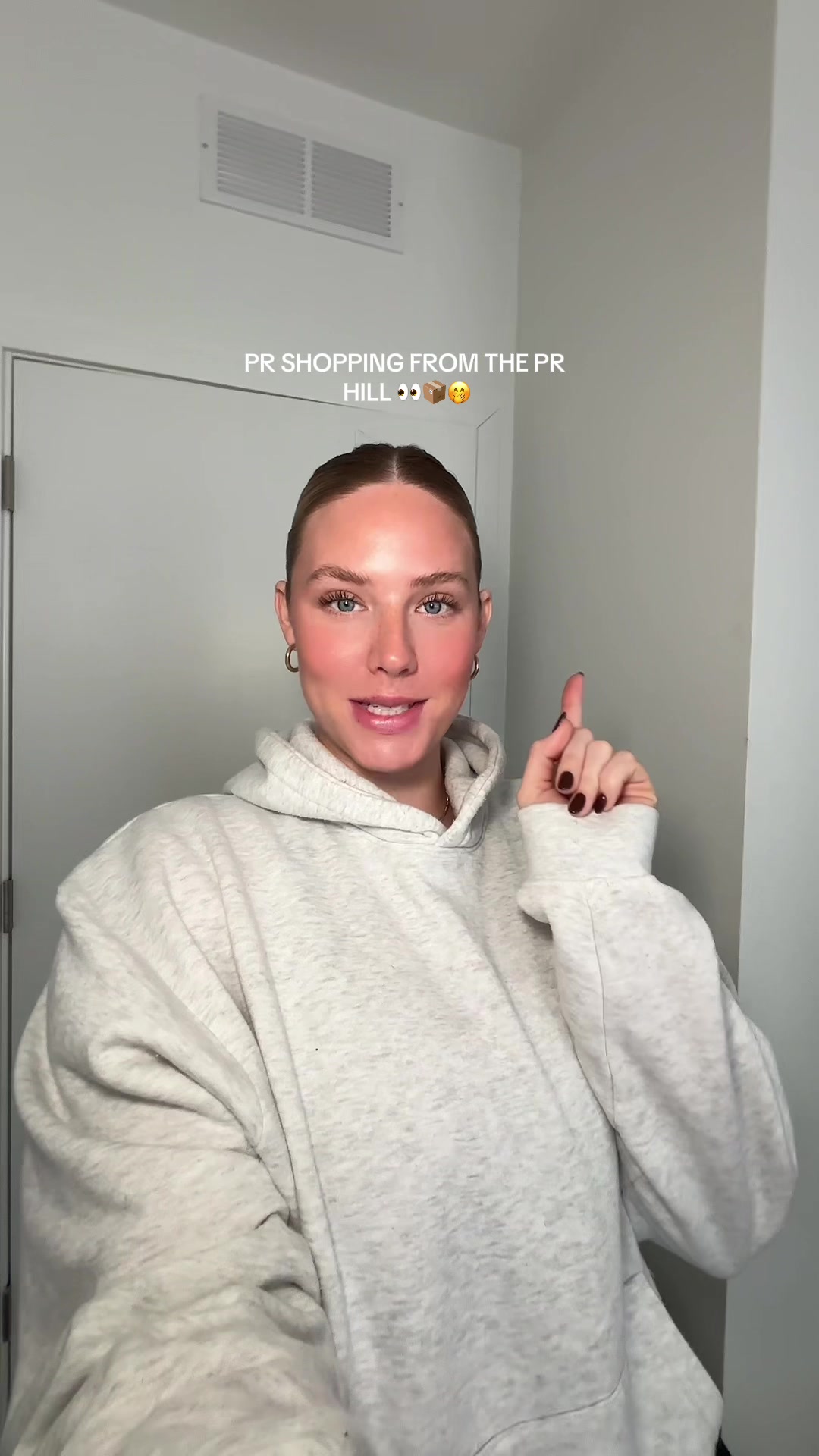 TikTok post by @skinwithhav for Glow Recipe. Caption reads: THESE WERE GOOD 🤭 @rhode skin @Caudalie @Summer....