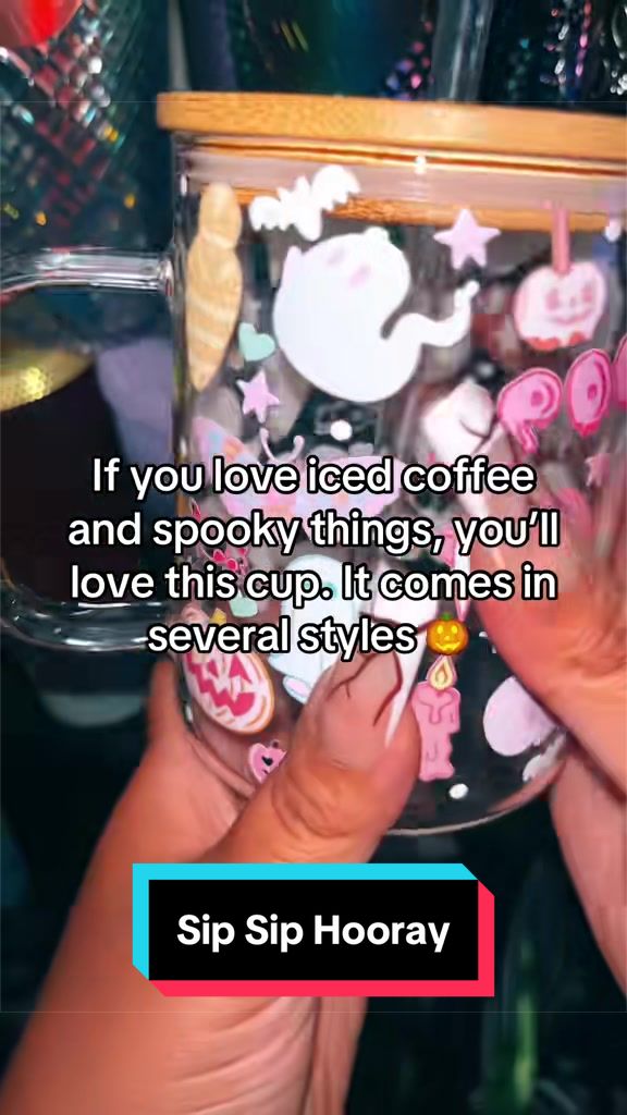 TikTok post by @shespositivelyphat for Sip-Sip Hooray!. Caption reads: Such a cute cup @Sip-Sip Hooray! #sipsiphooray....