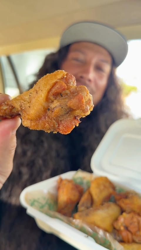 Instagram post by @thesnacksensei for Wingstop. Caption reads: #WingstopPartner At My Favorite Neighborhood [...].