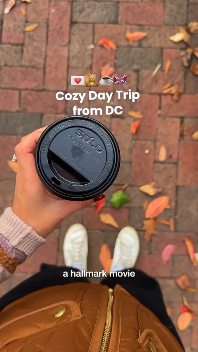 Instagram post by @yourdcbestie for Hertz. Caption reads: Let’s plan a day trip from DC that feels like a....