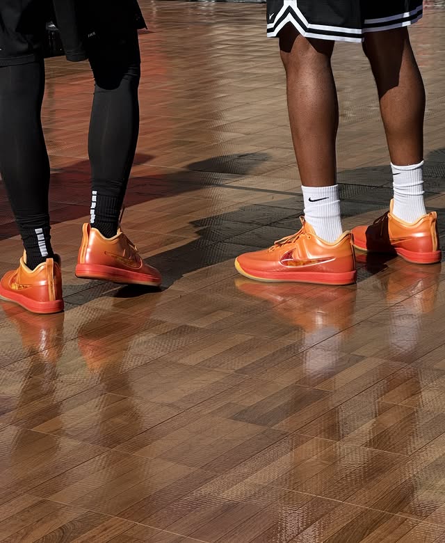 Instagram post by @dbookone for Nike. Caption reads: Devin Booker’s Nike Book 2 “Phoenix” activation....