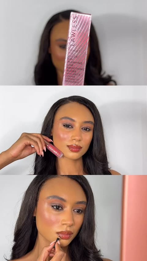 Instagram post by @jasl0ve for LAWLESS Beauty. Caption reads: This lip combo should be illegal... but....