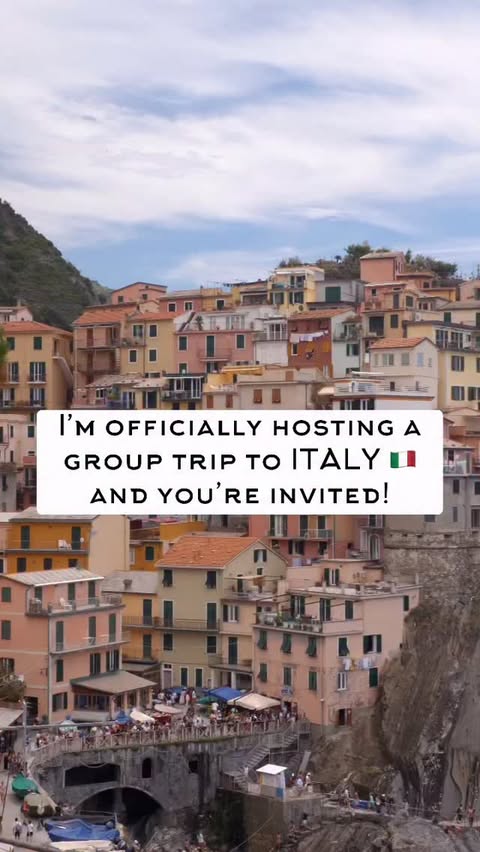 Instagram post by @emilyyyybuchtel for TrovaTrip. Caption reads: I am SO excited to officially announce my....