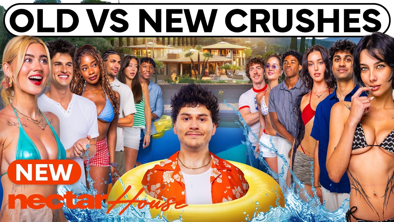 YouTube post by @lovecommanectar for BetterHelp. Caption reads: will 12 singles choose new crushes to move in? |....