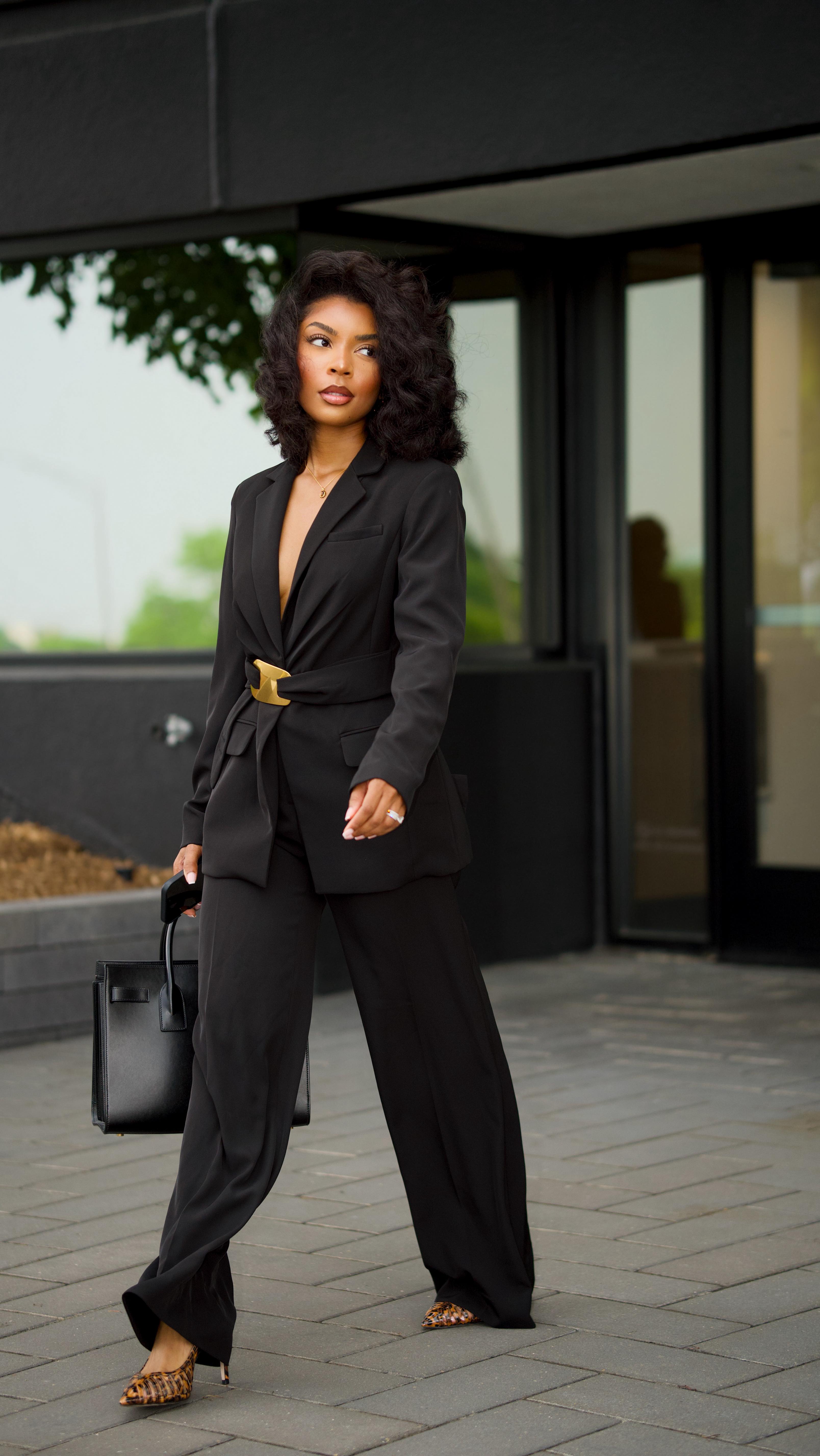 Instagram post by @iammdesii for Buick. Caption reads: Outfits of the week, but elevated. 🤌🏽✨....