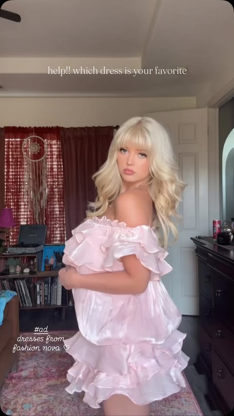 Instagram post by @loren for Fashion Nova. Caption reads: help pls comment ur fave @fashionnova....