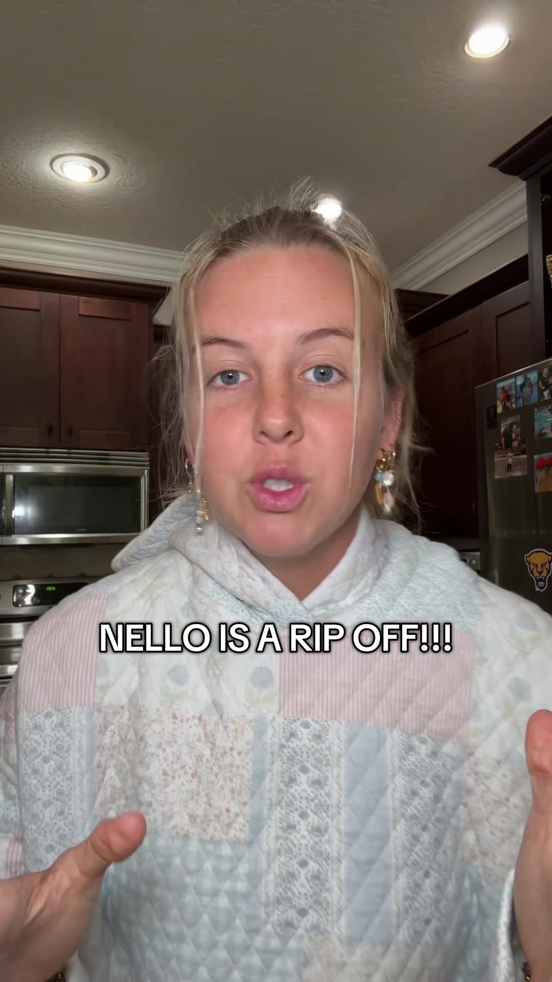 TikTok post by @kenz.afterhours for drinknello. Caption reads: [...] on shop rn @Drink Nello #drinknello....