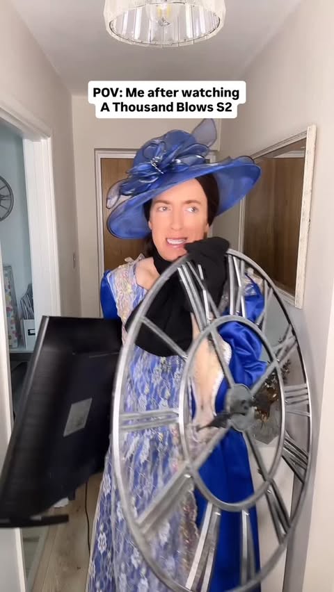 Instagram post by @luiselkes for Disney plus. Caption reads: [...] in #AThousandBlows Season Two on....