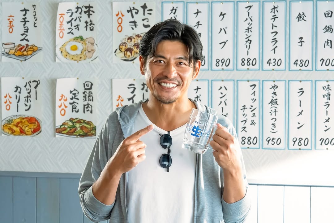 Instagram post by @therisingsuncoffee for Suntory. Caption reads: ◆GOOD MORNING BEER‼︎◆

【SUNTORY....
