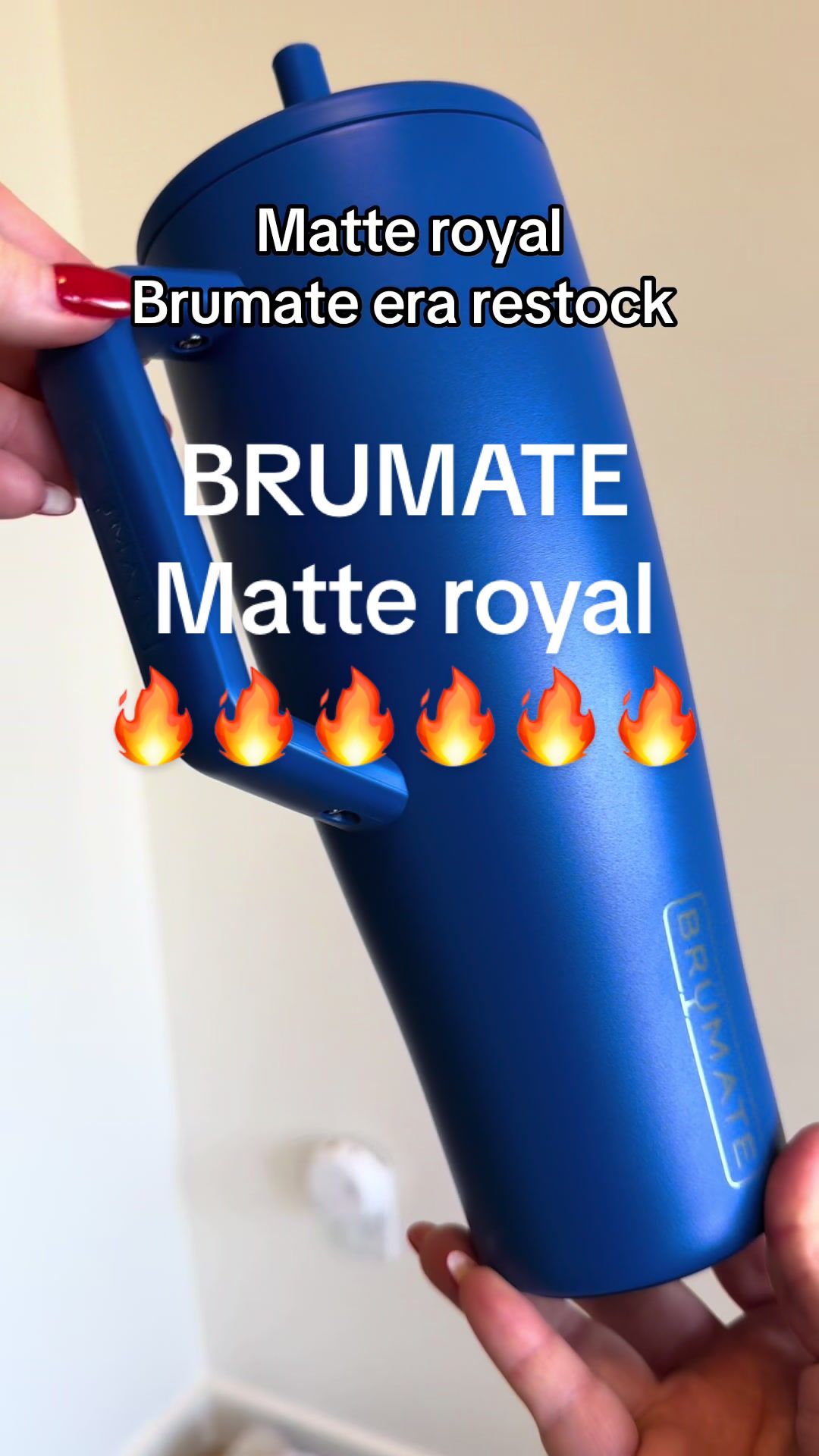 TikTok post by @savannah.smiles.always for BruMate. Caption reads: [...] Free gift if you spend $100+. #brumate....