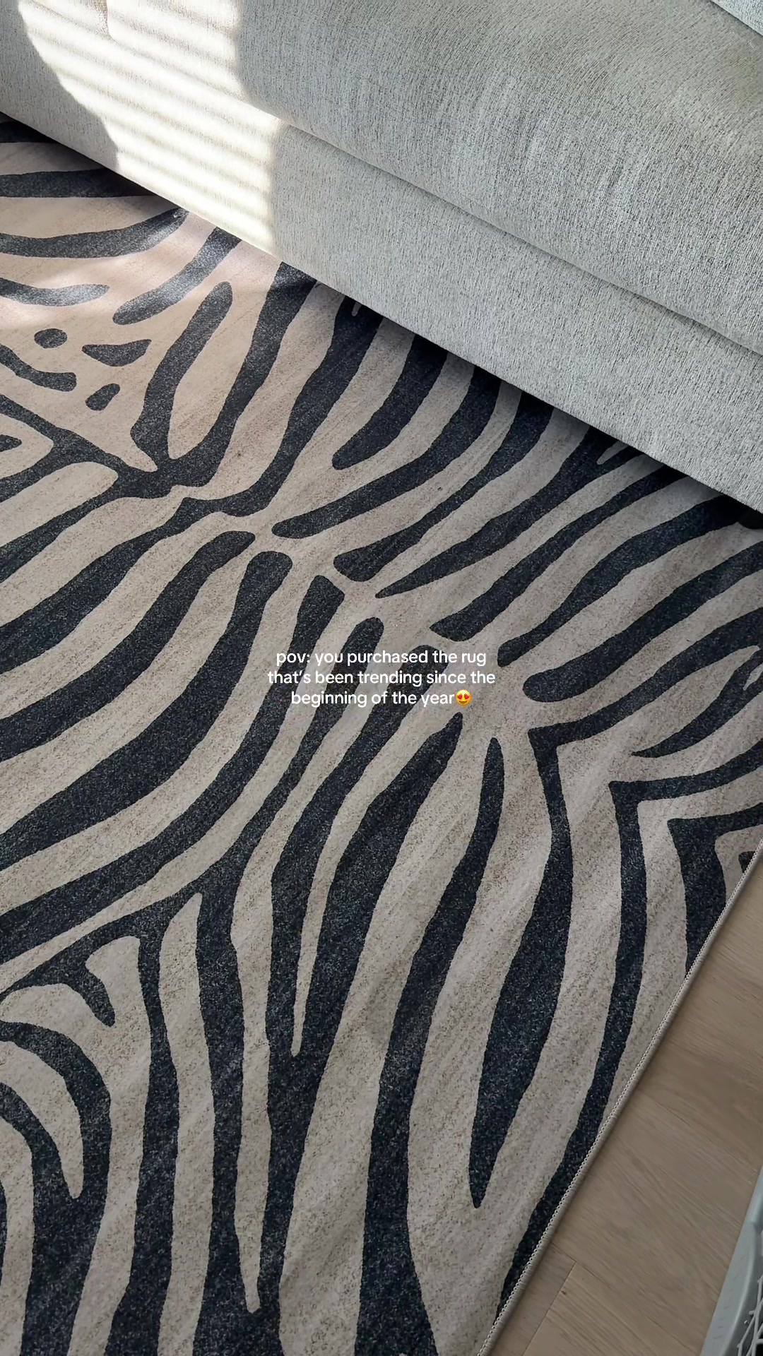 TikTok post by @jadiahjack_ for Wayfair. Caption reads: thankgyaaaa @Wayfair 🤏🏾🤏🏾🤏🏾 (I purchased the....