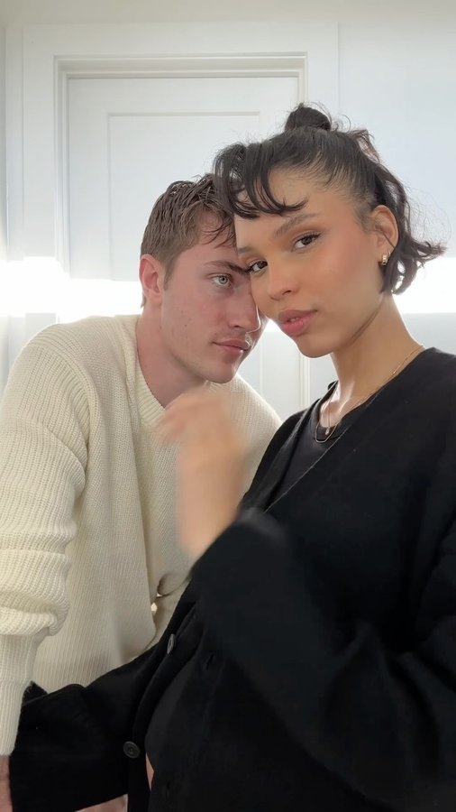 Instagram post by an influencer for Calvin Klein. Caption reads: what does love mean to you? @calvinklein #ad....