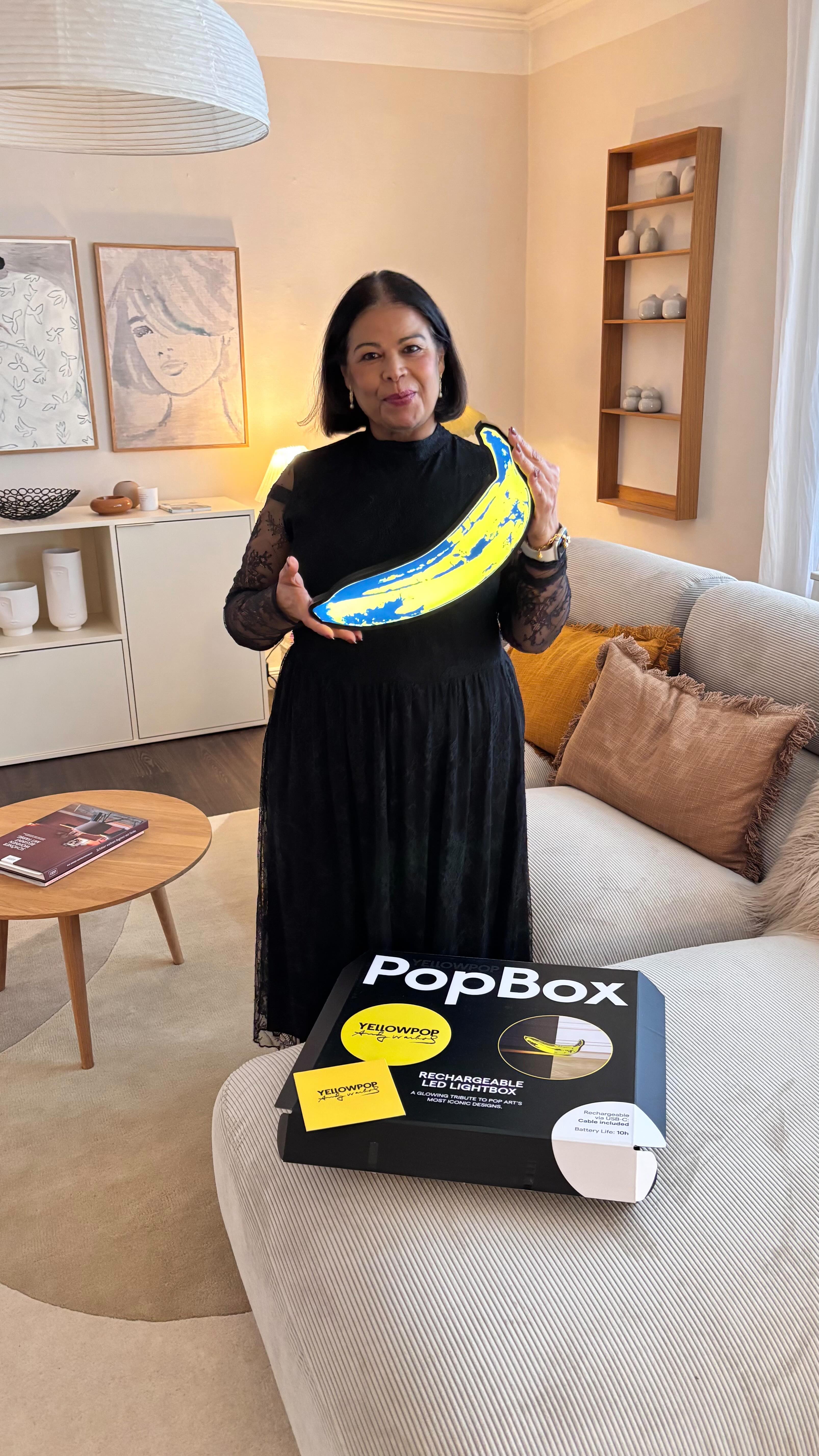 Instagram post by @home.n.mind for Yellowpop. Caption reads: [...] a touch of sophistication to any room.....