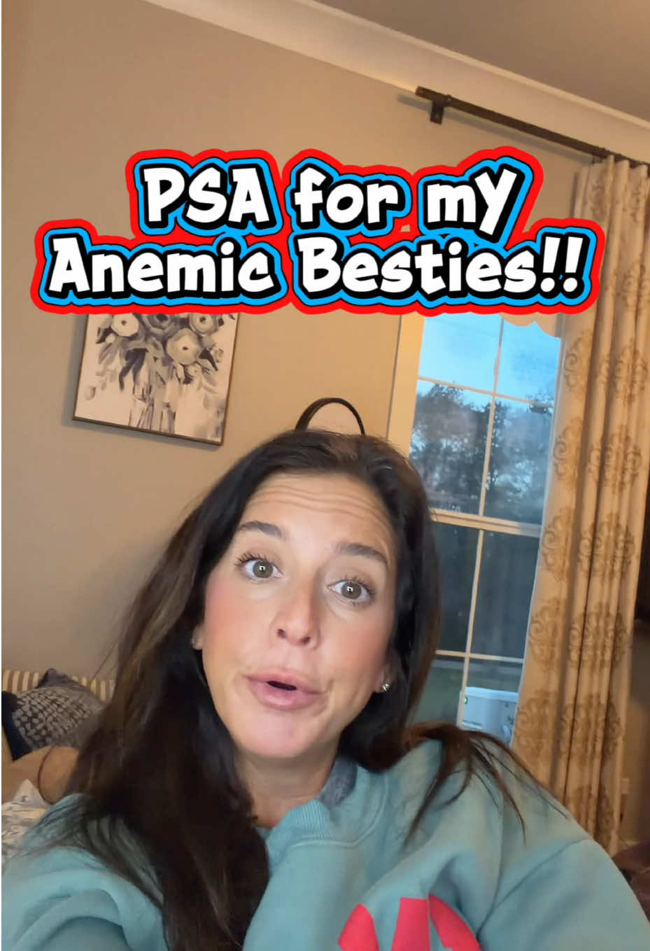 TikTok post by @tanyatoldmeto for PatchAid. Caption reads: [...] anemic besties who can’t take iron 💊…....