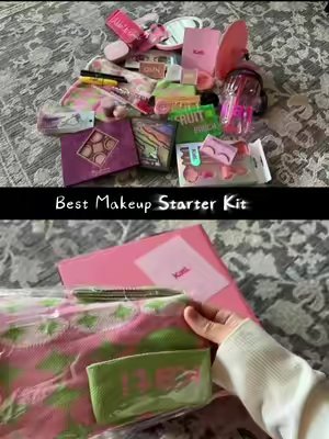 TikTok post by @sandhyagurung21 for Kati Beauty NYC. Caption reads: @Kati Beauty NYC 💗 #makeup #products #beauty.