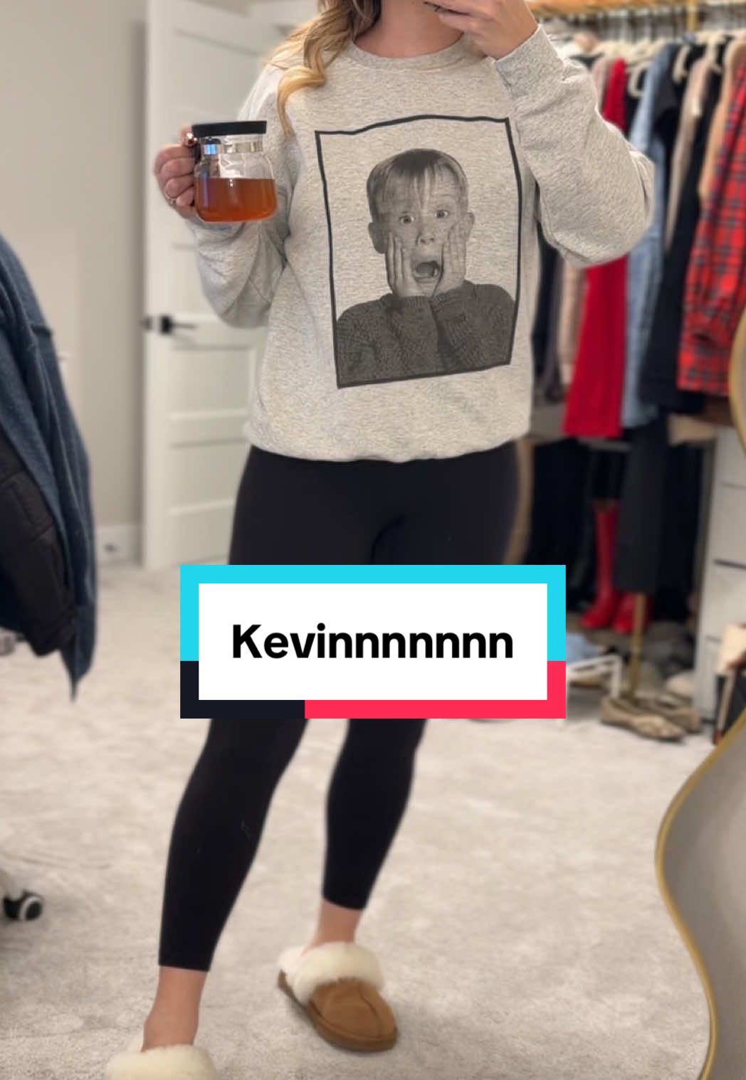 TikTok post by @whatwendywants for United Monograms. Caption reads: KEVINNNNNNN @United Monograms....