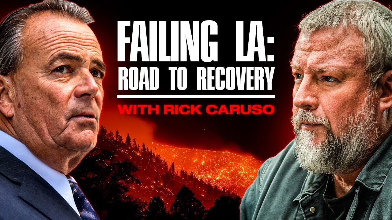 YouTube post by @VICENews for DraftKings. Caption reads: Inside LA’s Fire Disaster & Political Chaos ft.....