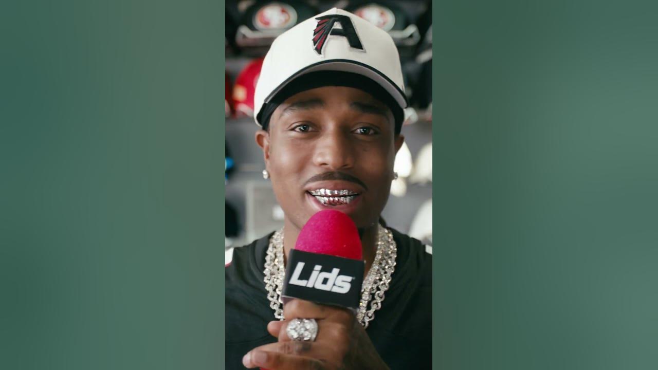 YouTube post by @lids for New Era Cap. Caption reads: BACK TO YOU! @lids x @neweracap got ALL THE CAPS…....