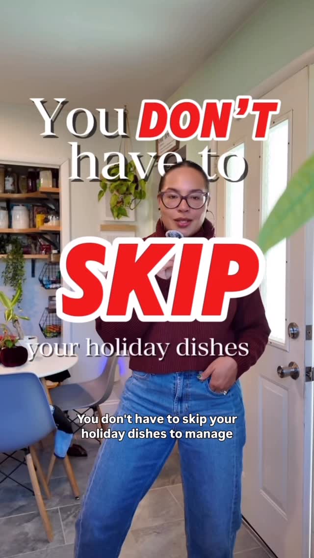 Instagram post by @your.latina.nutritionist for Healthline. Caption reads: You don’t have to skip your favorite dishes to....