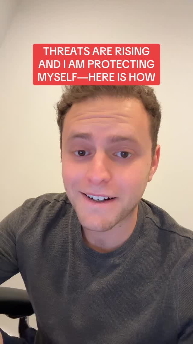 Instagram post by @aaronparnas for DeleteMe. Caption reads: [...] in my bio for more and use code AARON.....