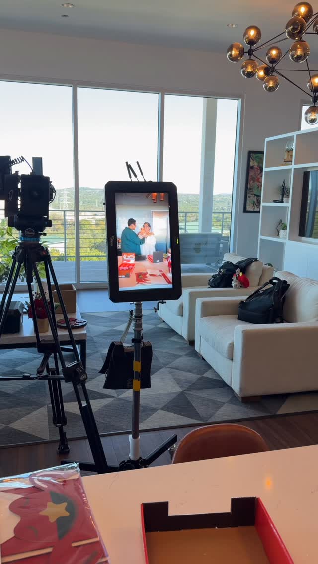 Instagram post by @littlecajunhouse for H-E-B. Caption reads: We had such a fun day rehearsing for our TikTok....