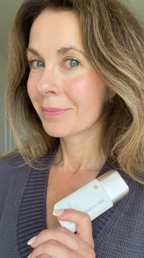 Instagram post by @bevin_harrington for jane iredale. Caption reads: @janeiredale just launched a new skin tint and....