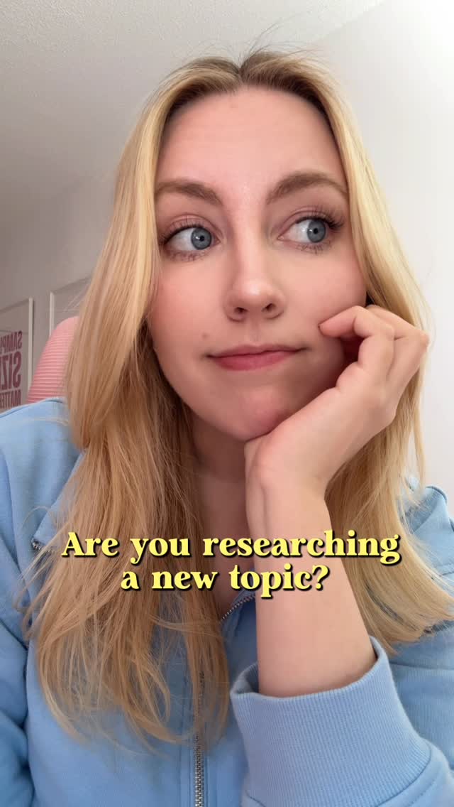 Instagram post by @kertutenso for Unriddle. Caption reads: Familiarize yourself with the latest literature,....