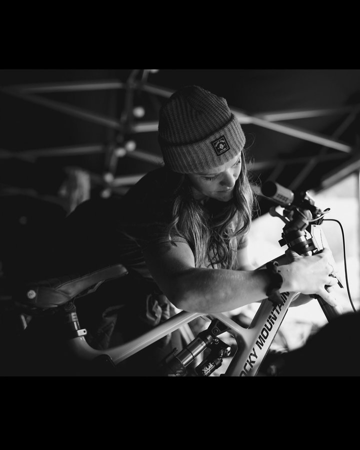 Instagram post by @vaeaverbeeck for Bikes. Caption reads: Over 10 years onboard @rockymountainbicycles .....