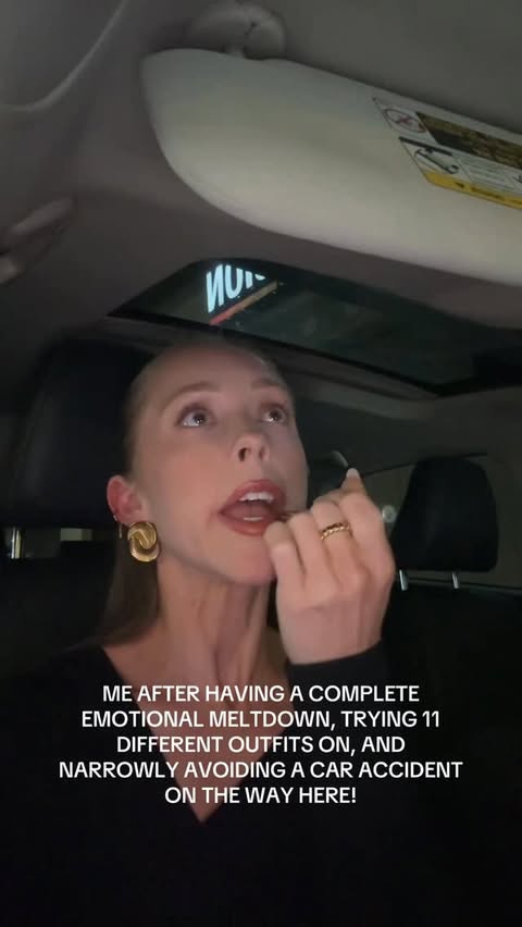 Instagram post by @ashnichole for Clinique. Caption reads: I will be having an extra large glass of wine for....