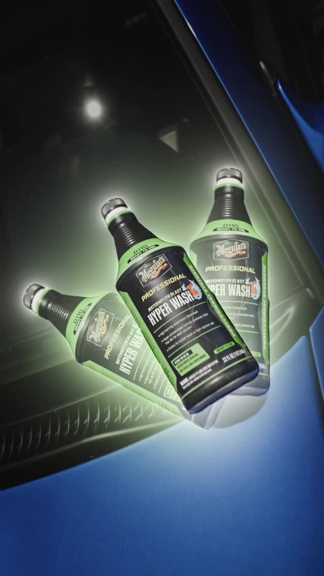 Instagram post by @throtl for Meguiar’s. Caption reads: Our secret detail weapon: @meguiars Professional....