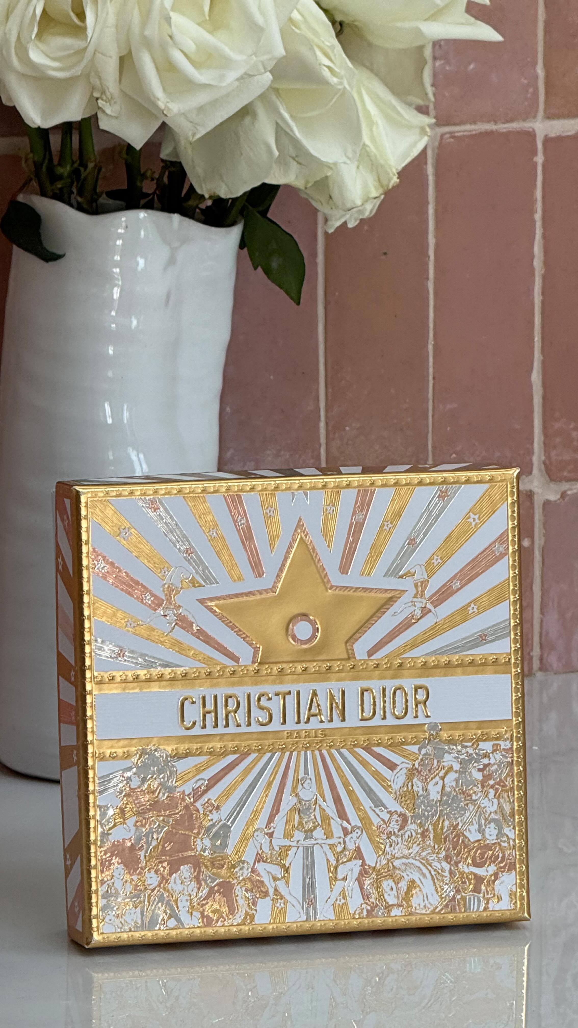 Instagram post by an influencer for Dior Beauty. Caption reads: #MissDior is the dreamiest @diorbeauty holiday....